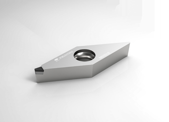 VBGT160404 Diamond Cutting Inserts PCD introduz para o alumínio