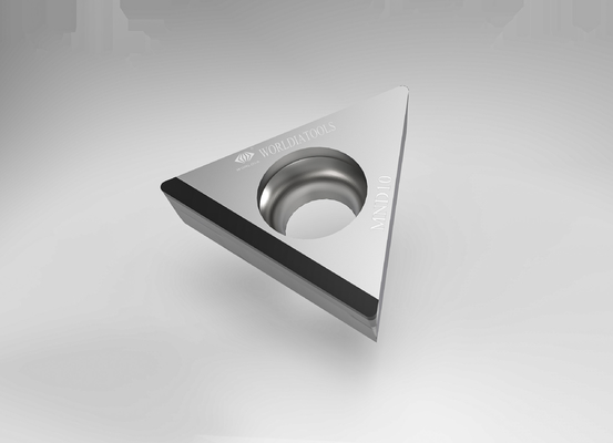 Pastilhas de corte PCD Ansi Iso Tcgw Cortadores de carboneto para ferramentas de torno