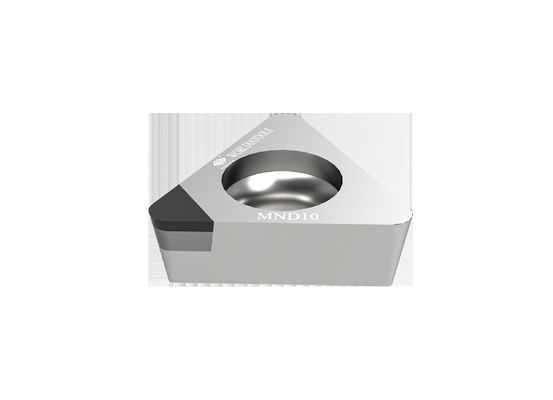 Inserções de diamante PCD de alta eficiência Inserto de metal duro OEM para acabamento