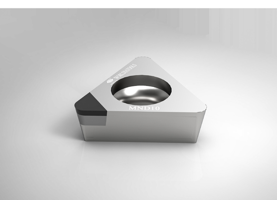 Inserções de diamante PCD de alta eficiência Inserto de metal duro OEM para acabamento