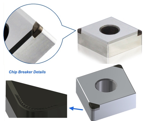 Tipo inserções aço temperado de PNH0120 PNH2018 PNH3019 Chip Breaking Inserts DN