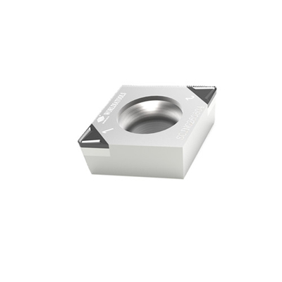 Tipo policristalino inserções de alumínio do centímetro cúbico do diamante de Chip Breaker Insert High Silicon PCD