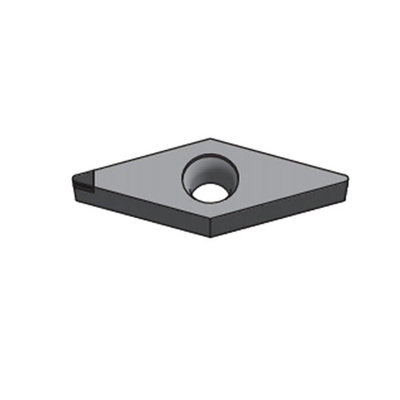 -60 tipo materiais ferrosos do grau VC de PCD Chip Breaker Inserts For Non
