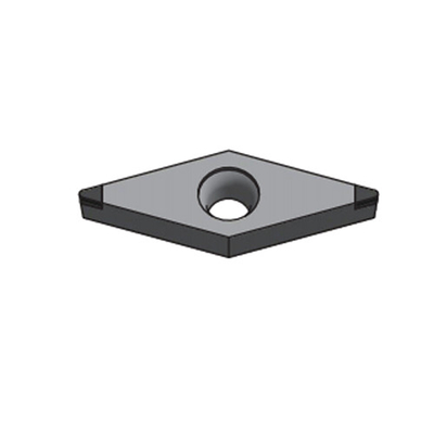 -60 tipo materiais ferrosos do grau VC de PCD Chip Breaker Inserts For Non