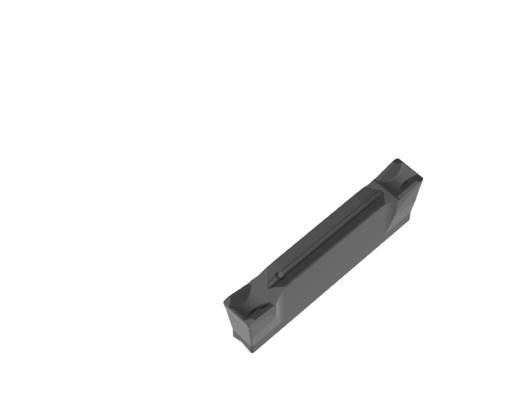 Carboneto de CT5025 CT5035 que sulca a inserção para de aço inoxidável