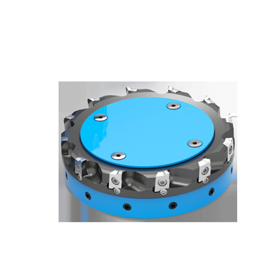 PCD Máquina de moagem de face ISO FMP080SA27-BE12-12 com 12 arestas de corte ferramenta para efetivamente máquina de superfícies planas