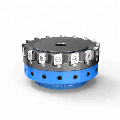 Força Corteiras de fresagem de face CNC Flauta reta 6 bordas 0,36 Kg 40000 RPM