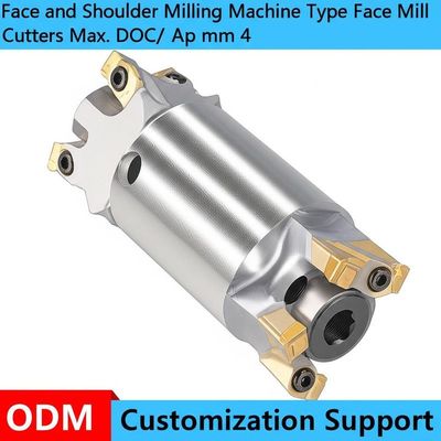 Máquina de fresamento de face e ombro Tipo Fresas de face Máx. DOC/ Ap mm 4 Suporte para personalização ODM