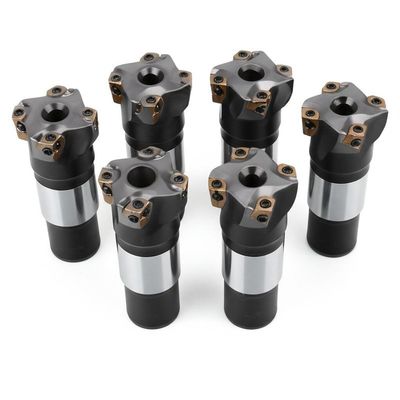 6 Arestas de corte Máquinas de fresagem de face para cortadores padrão de diâmetro superior a 40 mm Tipo de máquina de fresagem de ombro