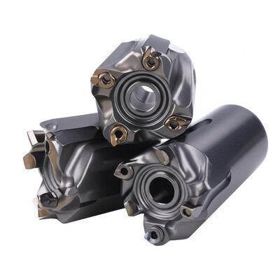 Cortadores de fresagem de face de resfriamento interno concebidos para fresadoras manuais que proporcionam uma operação suave e reduzem o desgaste da ferramenta